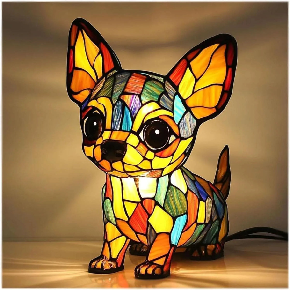 Animal Night Light Warm White LED USB-Powered