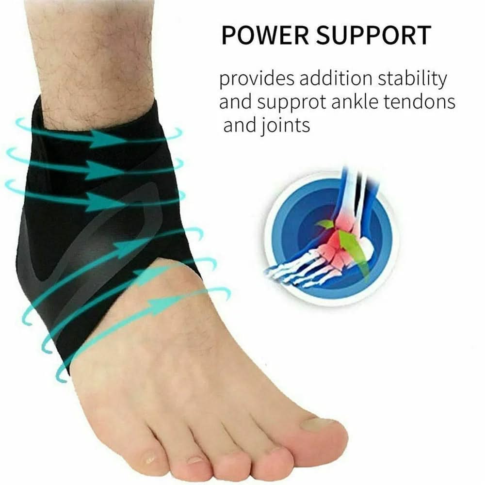 Ankle Compression Brace Adjustable Neoprene Support