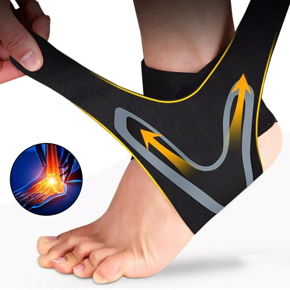 Ankle Compression Brace Adjustable Neoprene Support