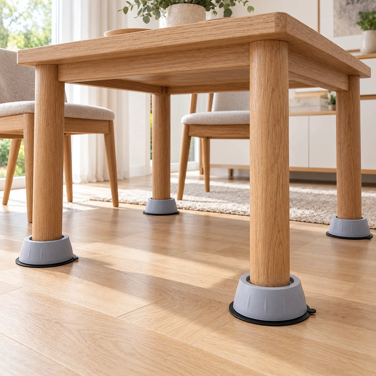 Anti-Vibration Pads Recessed Non-Slip Set of 4