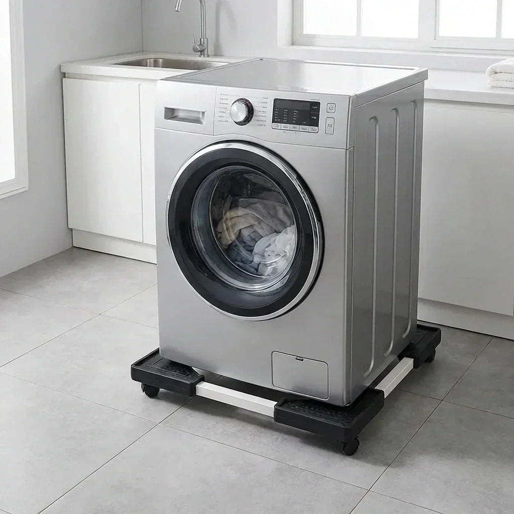 Appliance Dolly Adjustable Heavy-Duty Metal Locking Swivel Casters
