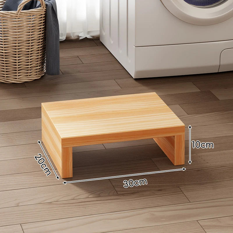 Appliance Riser Platform Solid Wood Low-Profile Design