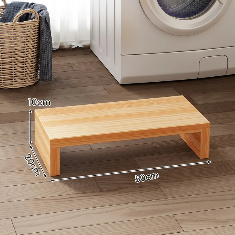 Appliance Riser Platform Solid Wood Low-Profile Design