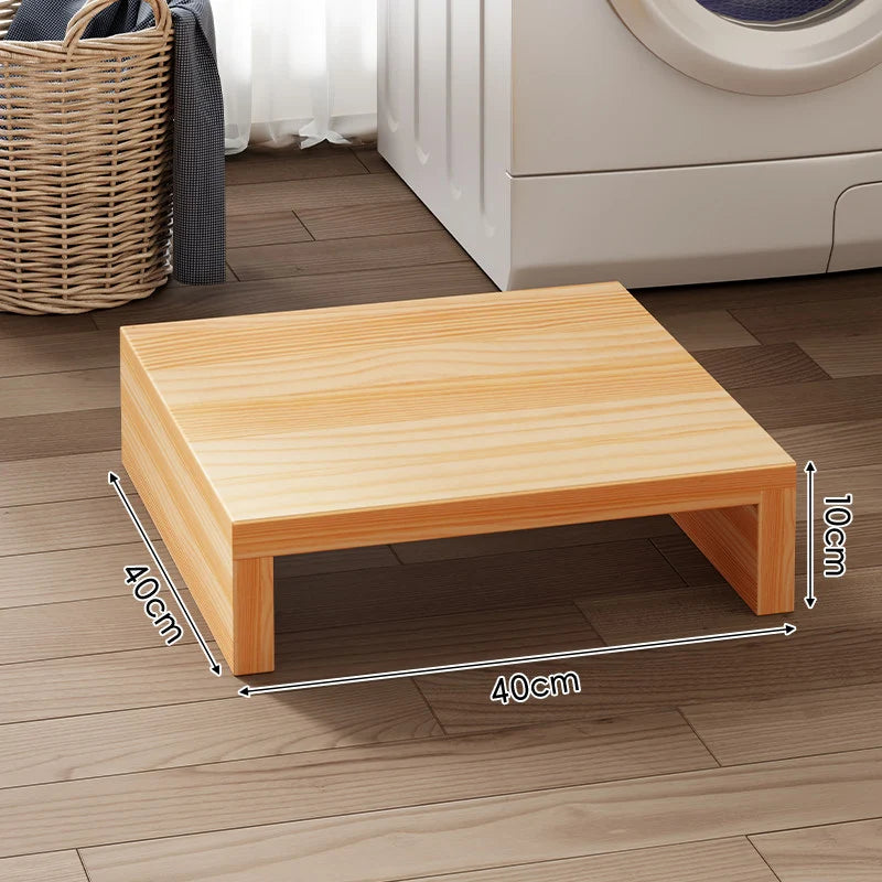 Appliance Riser Platform Solid Wood Low-Profile Design
