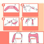 Arm Sleeves Compression Posture Support Seamless Fit