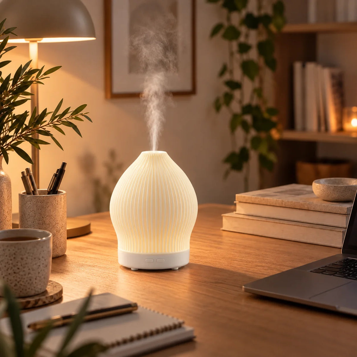 Aroma Diffuser Rose Quartz Nano Mist 200ml Tank