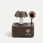 Aroma Diffuser Vintage Gramophone Rainwater Effect LED Mood Light