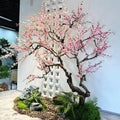 Artificial Cherry Blossom Tree Lifelike Low-Maintenance Stable Base