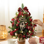Artificial Christmas Tree Tabletop With String Lights