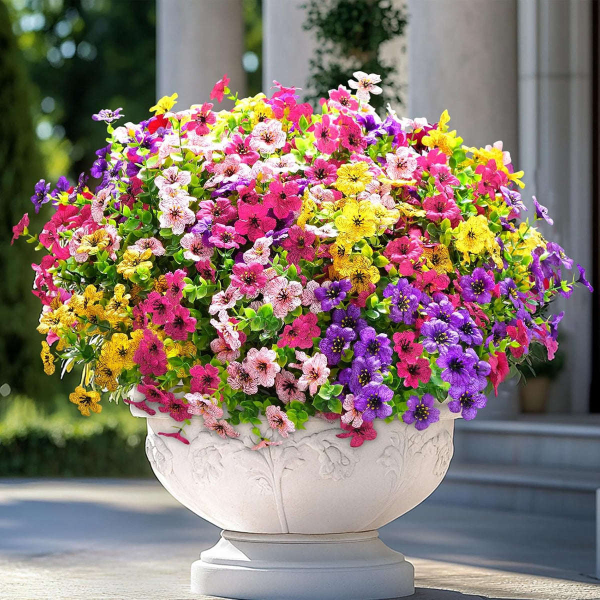 Artificial Flowers UV-Resistant & Colorfast