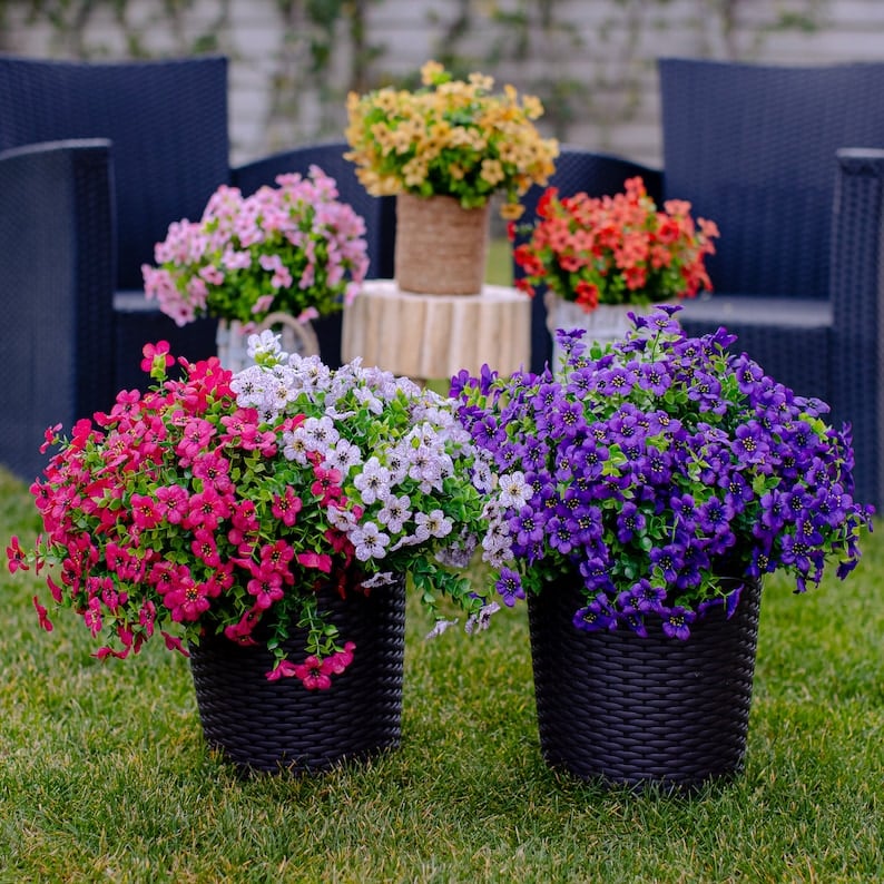 Artificial Flowers UV-Resistant & Colorfast
