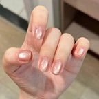 Artificial Nails Gel Glossy Cat Eye Finish
