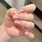 Artificial Nails Gel Glossy Cat Eye Finish