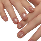 Artificial Nails Gel Glossy Cat Eye Finish