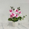 Artificial Orchid Bouquet Realistic Low-Maintenance Decor
