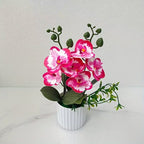 Artificial Orchid Bouquet Realistic Low-Maintenance Decor