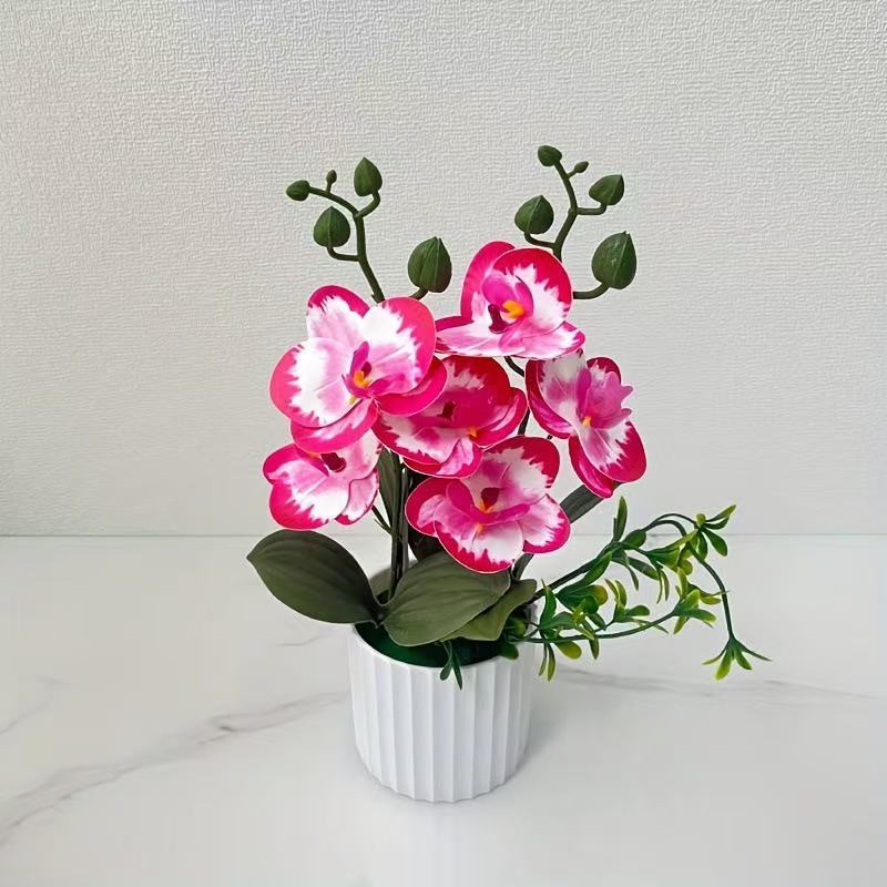 Artificial Orchid Bouquet Realistic Low-Maintenance Decor