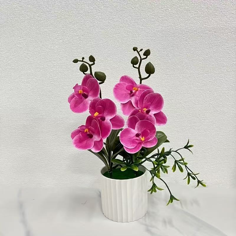 Artificial Orchid Bouquet Realistic Low-Maintenance Decor