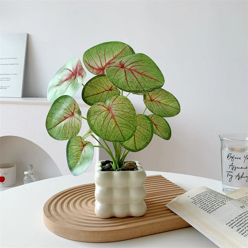 Artificial Potted Plant Realistic Low-Maintenance Decor