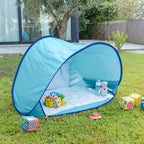 Baby Beach Tent Pop-Up UPF 50 Integrated Paddling Pool