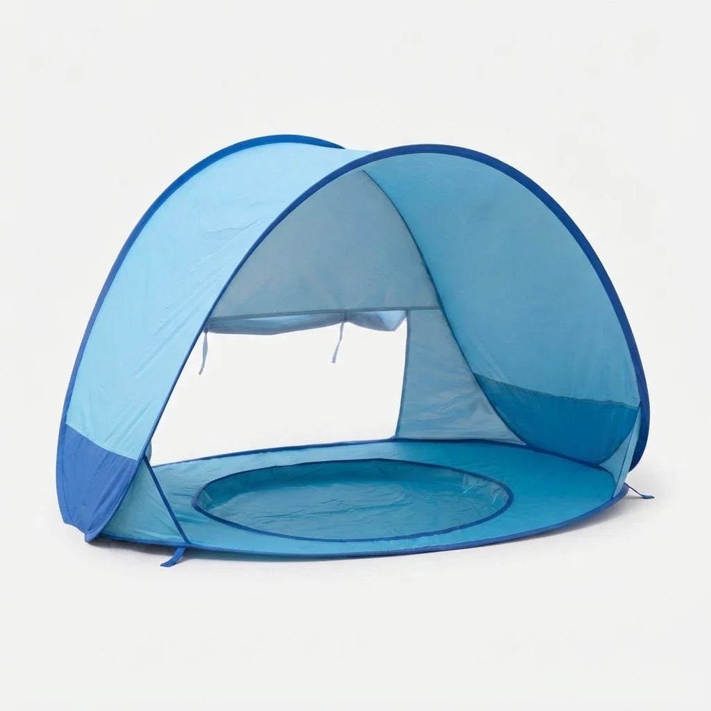 Baby Beach Tent Pop-Up UPF 50 Integrated Paddling Pool