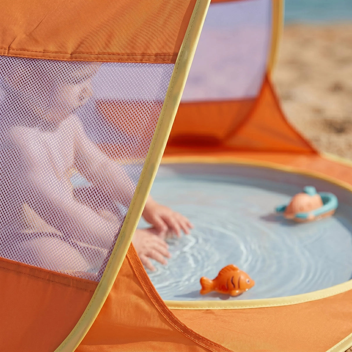 Baby Beach Tent Pop-Up UPF 50 Integrated Paddling Pool