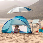 Baby Beach Tent Pop-Up UPF 50 Integrated Paddling Pool
