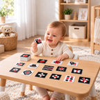 Baby Learning Flash Cards Color Recognition & Categorization