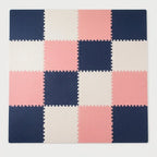 Baby Play Mat 12 Piece Interlocking Shock-Absorbing Non-Toxic Foam
