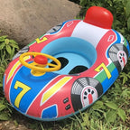 Baby Pool Float Steering Wheel Lightweight & Portable
