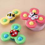 Baby Spinner Toy BPA-Free Push-to-Spin Set of 3