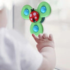 Baby Spinner Toy BPA-Free Push-to-Spin Set of 3