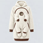Babywearing Hoodie Teddy Texture Warm Carrier Layer