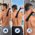 Back Shaver Folding Handle 14.8 Inch USB-C Rechargeable
