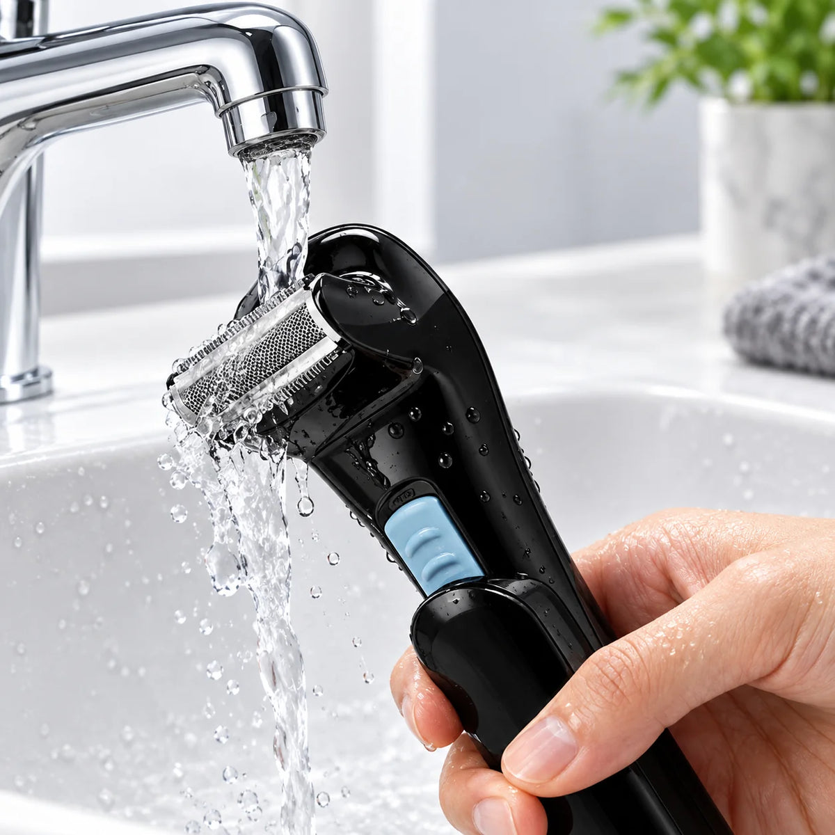 Back Shaver Folding Handle 14.8 Inch USB-C Rechargeable
