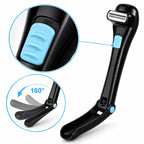 Back Shaver Folding Handle 14.8 Inch USB-C Rechargeable