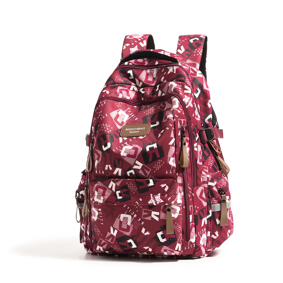 Backpack Multi-Compartment Padded Adjustable Straps Side Pocket