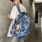 Backpack Multi-Compartment Padded Adjustable Straps Side Pocket