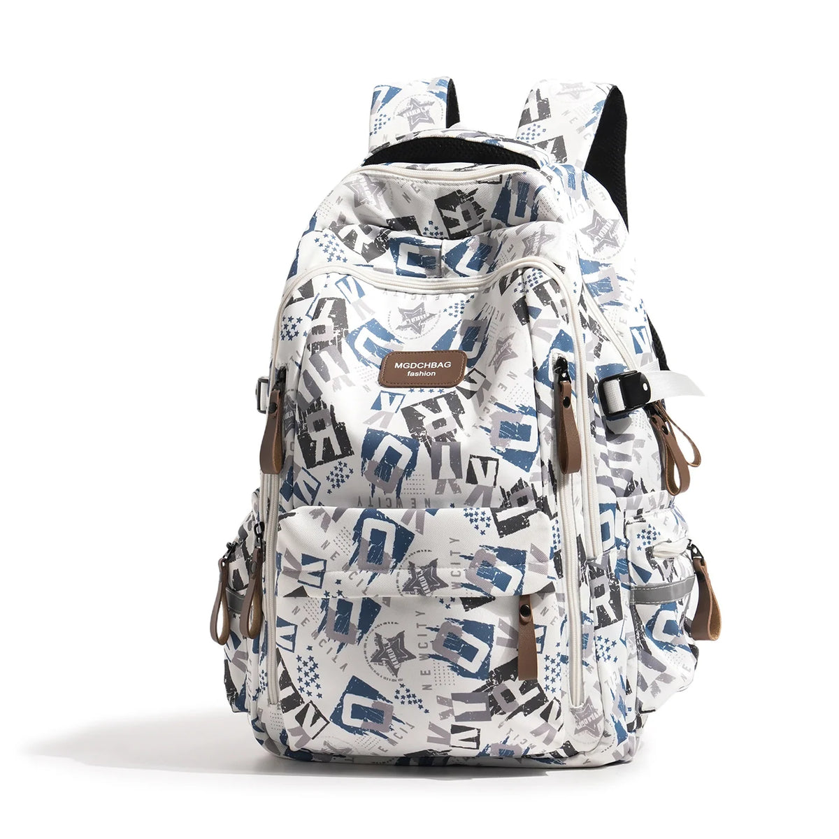 Backpack Multi-Compartment Padded Adjustable Straps Side Pocket