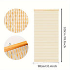 Bamboo Curtain Beaded Privacy Screen 52 Strands