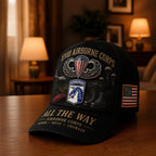 Baseball Cap Adjustable Fit Airborne Tribute