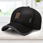 Baseball Cap Breathable Mesh UV Protection Adjustable Fit