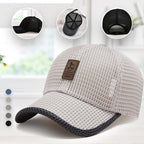 Baseball Cap Breathable Mesh UV Protection Adjustable Fit