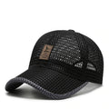 Baseball Cap Full Mesh Deep Brim Adjustable Snapback