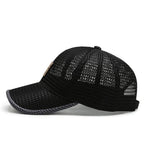 Baseball Cap Full Mesh Deep Brim Adjustable Snapback