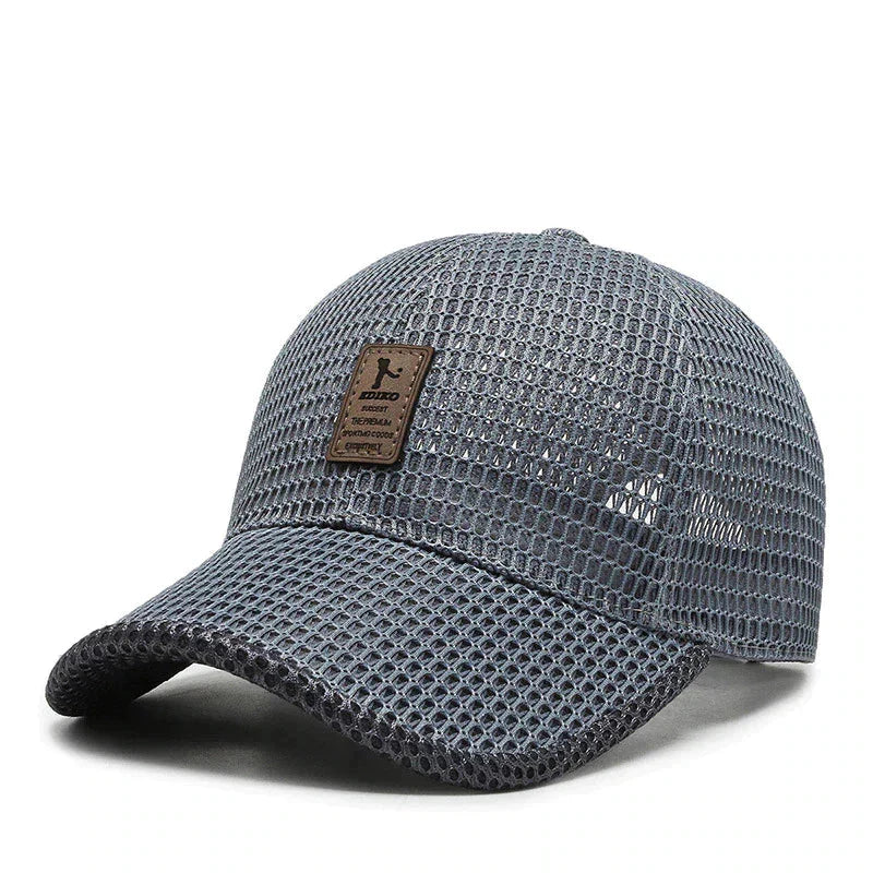 Baseball Cap Full Mesh Deep Brim Adjustable Snapback