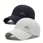 Baseball Cap Set Perforated Quick-Drying Adjustable 2-Pack