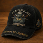 Baseball Cap Washed Cotton Twill Distressed Adjustable Buckle