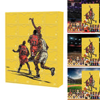 Basketball Advent Calendar 24-Day Countdown Collectible Ornaments