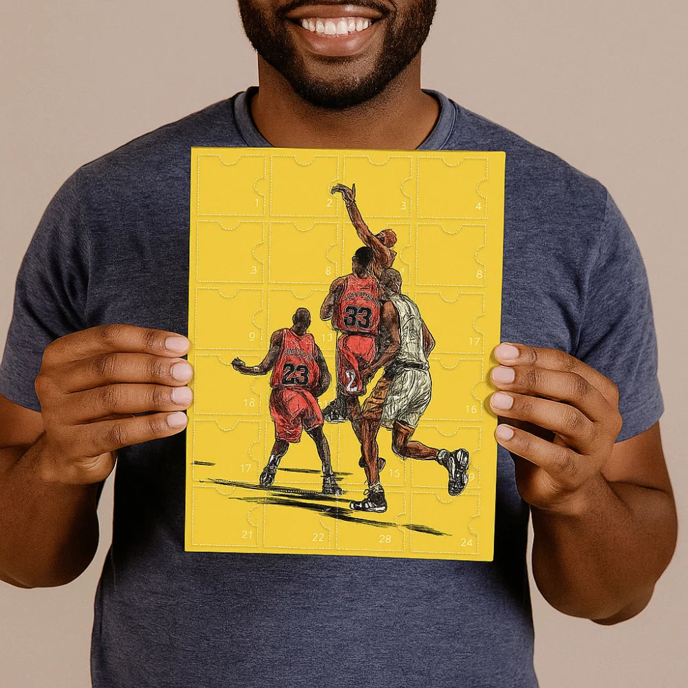Basketball Advent Calendar 24 Mini Figures & Accessories